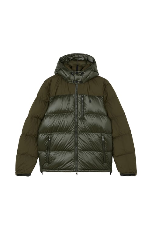 POLO RALPH LAUREN Lightweight quilted padded jacket with high neck