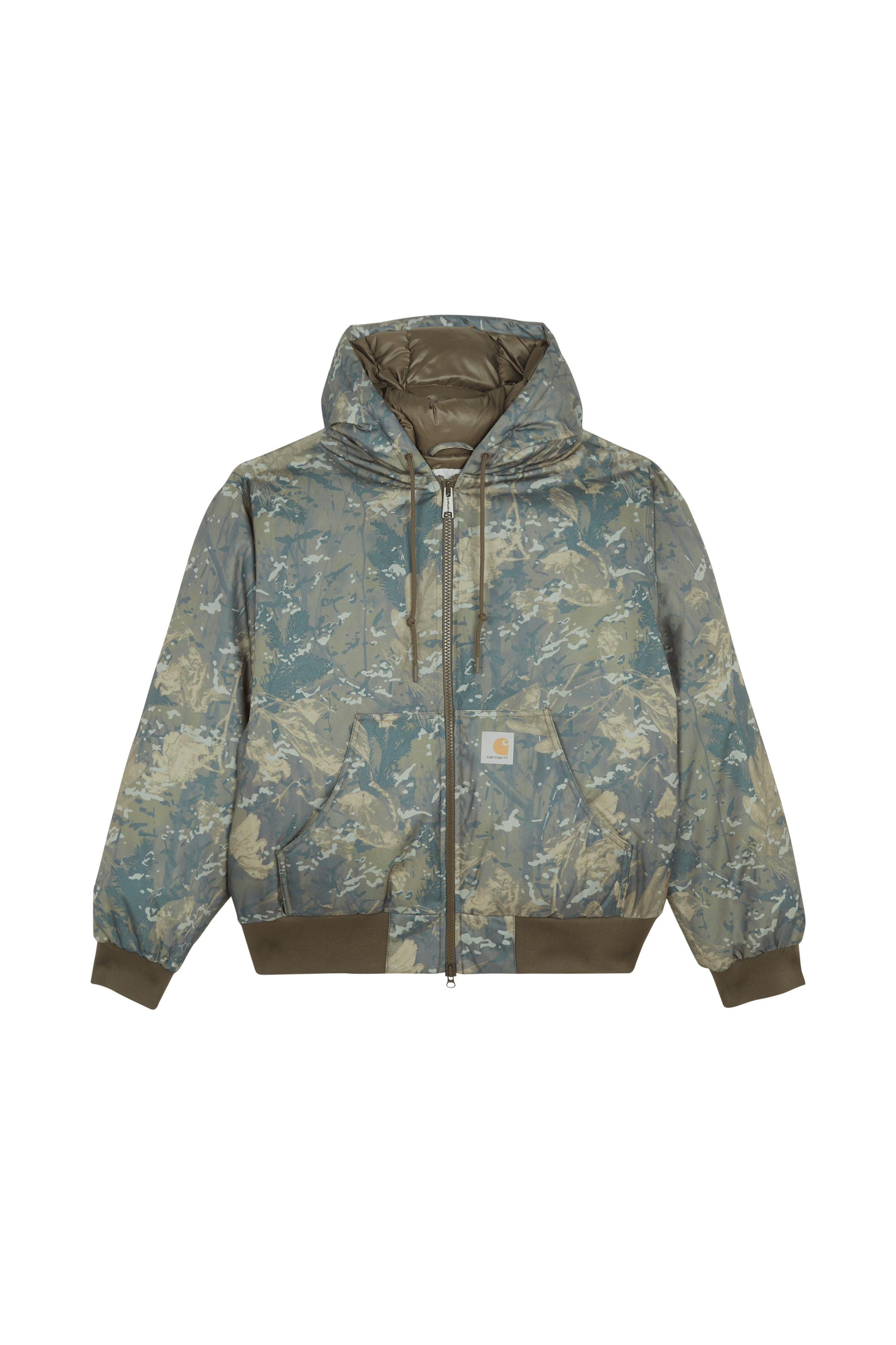 Lightweight quilted padded jacket with high neck CARHARTT WIP Multicolored