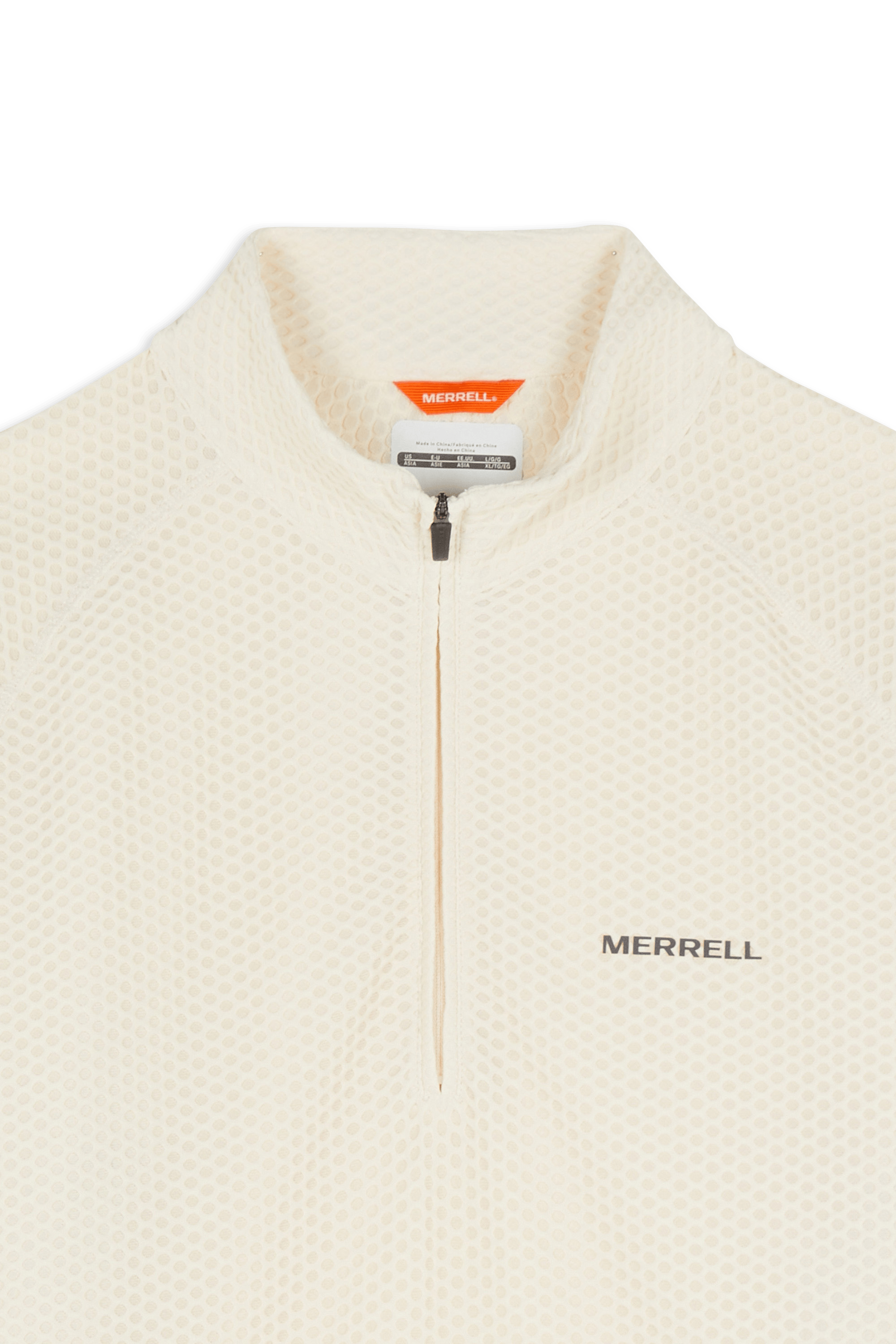 Sweat zippé Beige