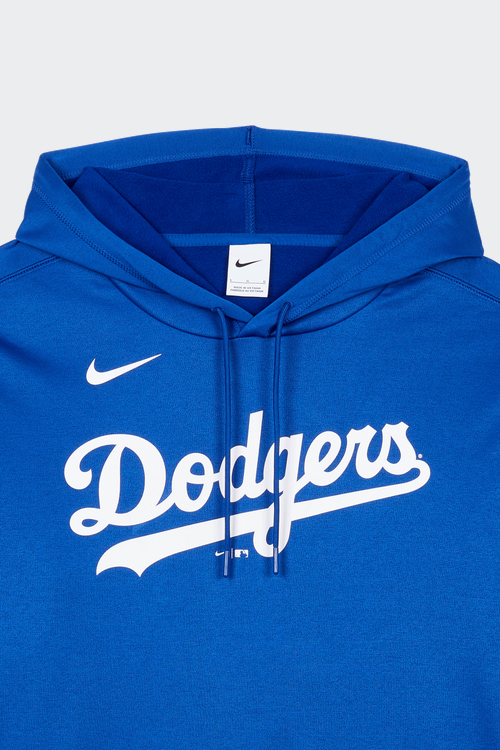 Nike Therma-FIT Los Angeles Dodgers Men's Fleece Hoodie Blue  NKAQ-4EW-LD-GDY