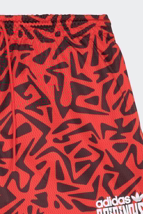 ADIDAS Short Rouge