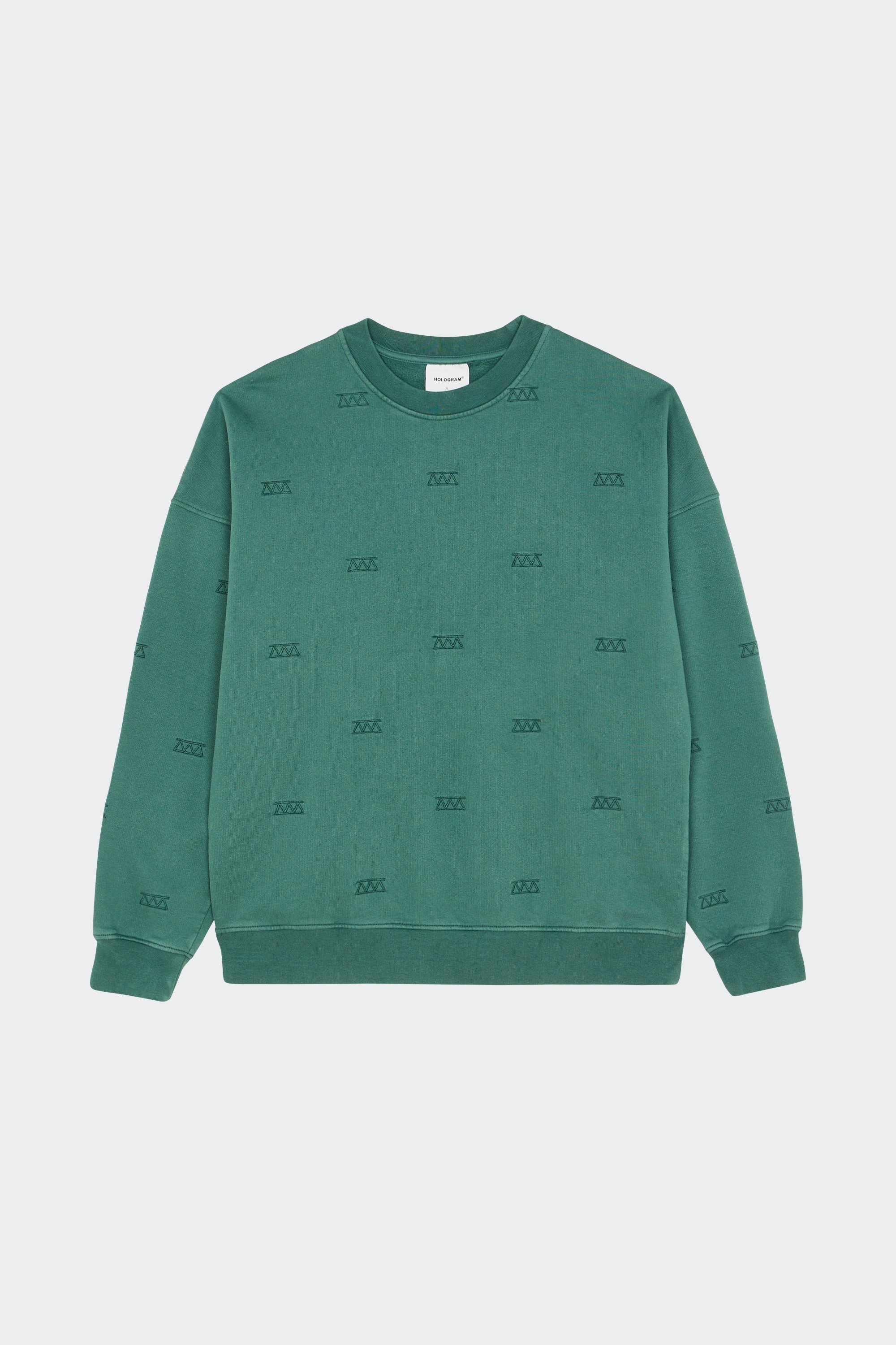 sweatshirt | Green by HOLOGRAM sweatshirt Green
