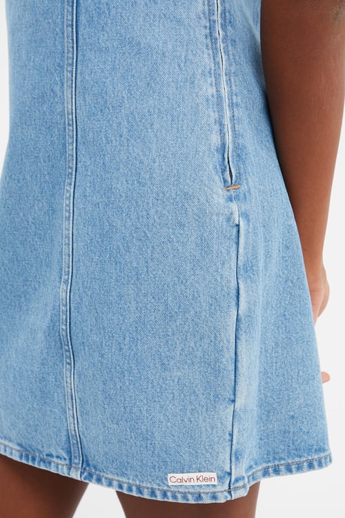 CALVIN KLEIN Robe Bleu