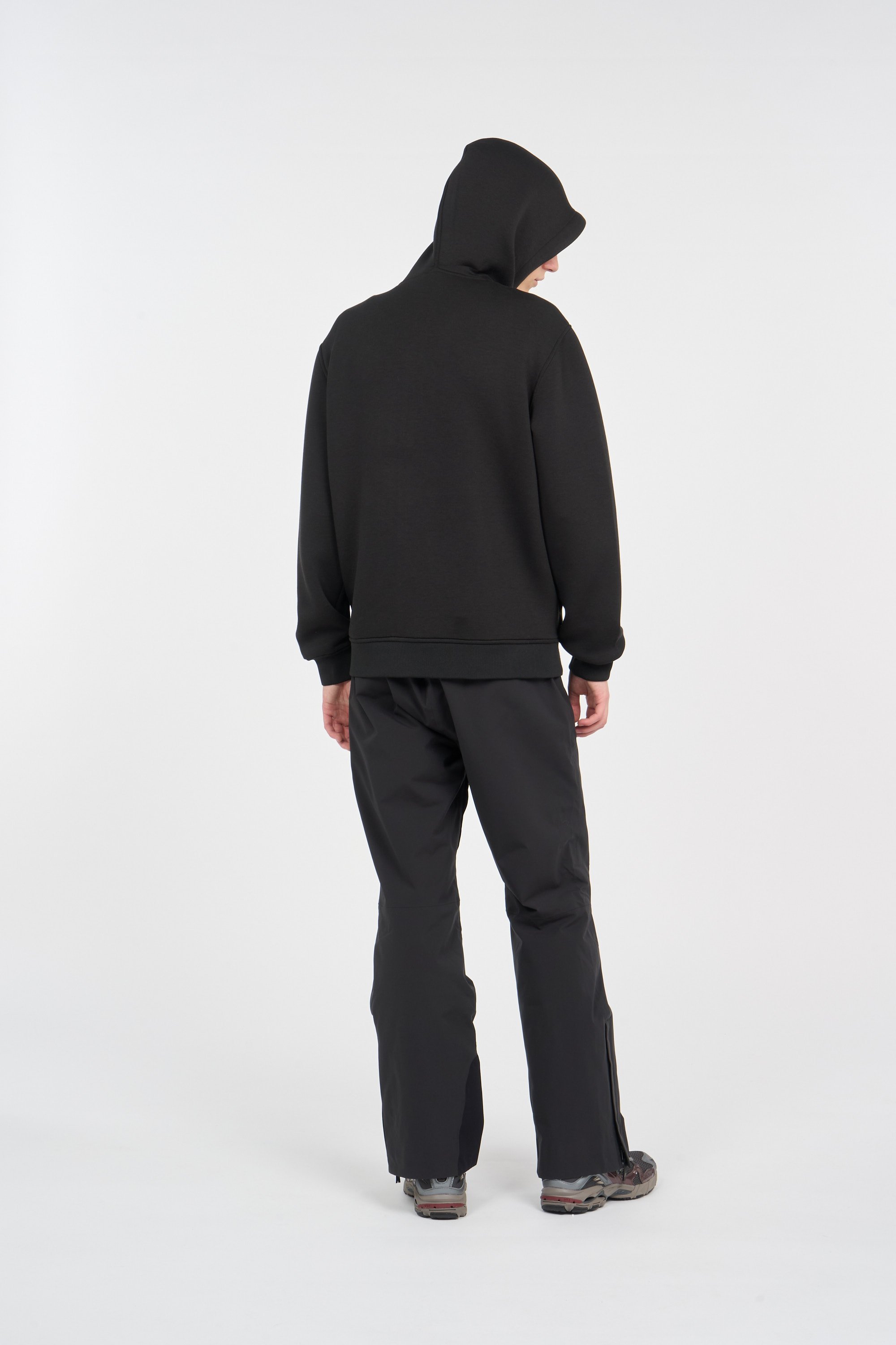 Hoodie zippé Noir