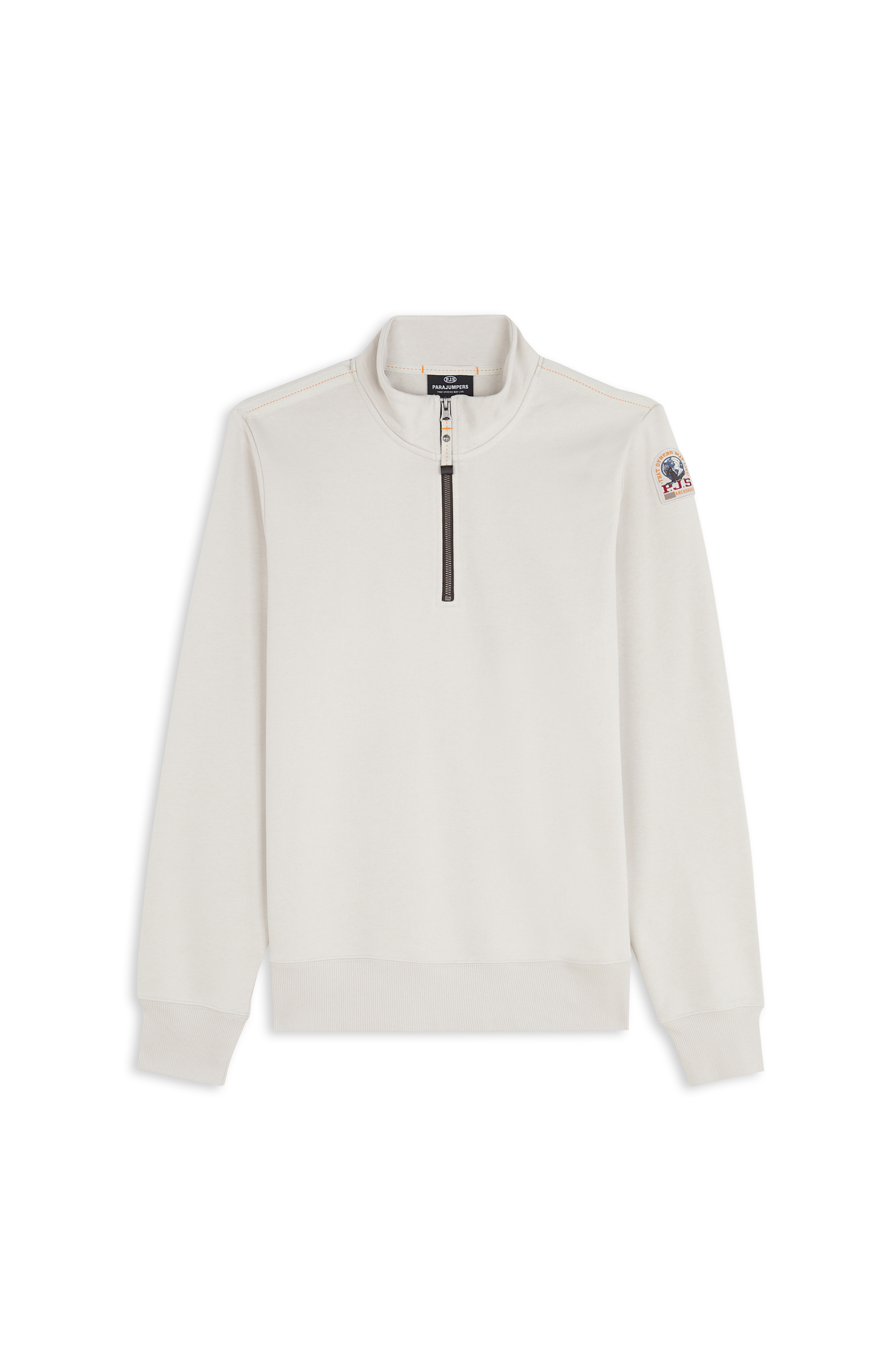 Quarter zip PARAJUMPERS Grey