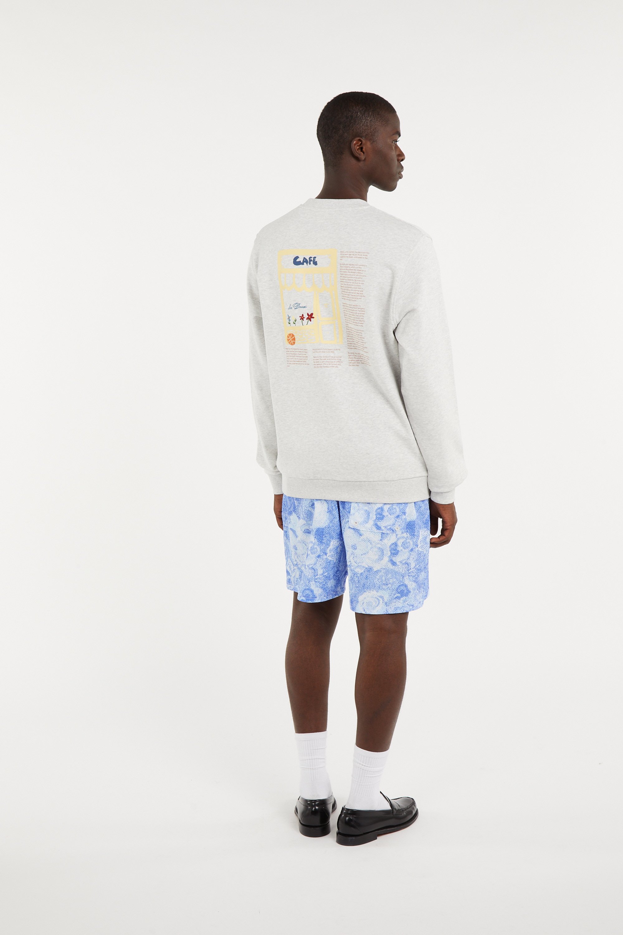 Sweatshirt | Grey LES DEUX Men