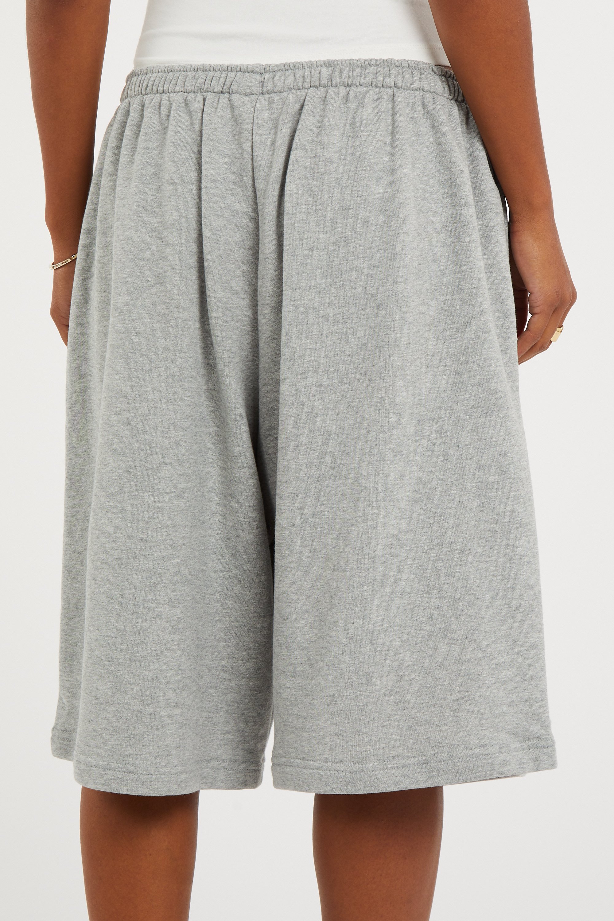 Cotton Bermuda shorts | Grey NIKE Women