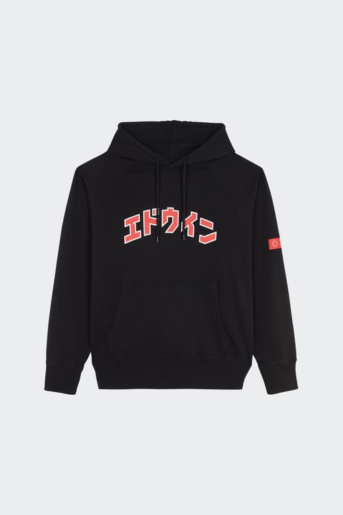 EDWIN Hoodie Noir