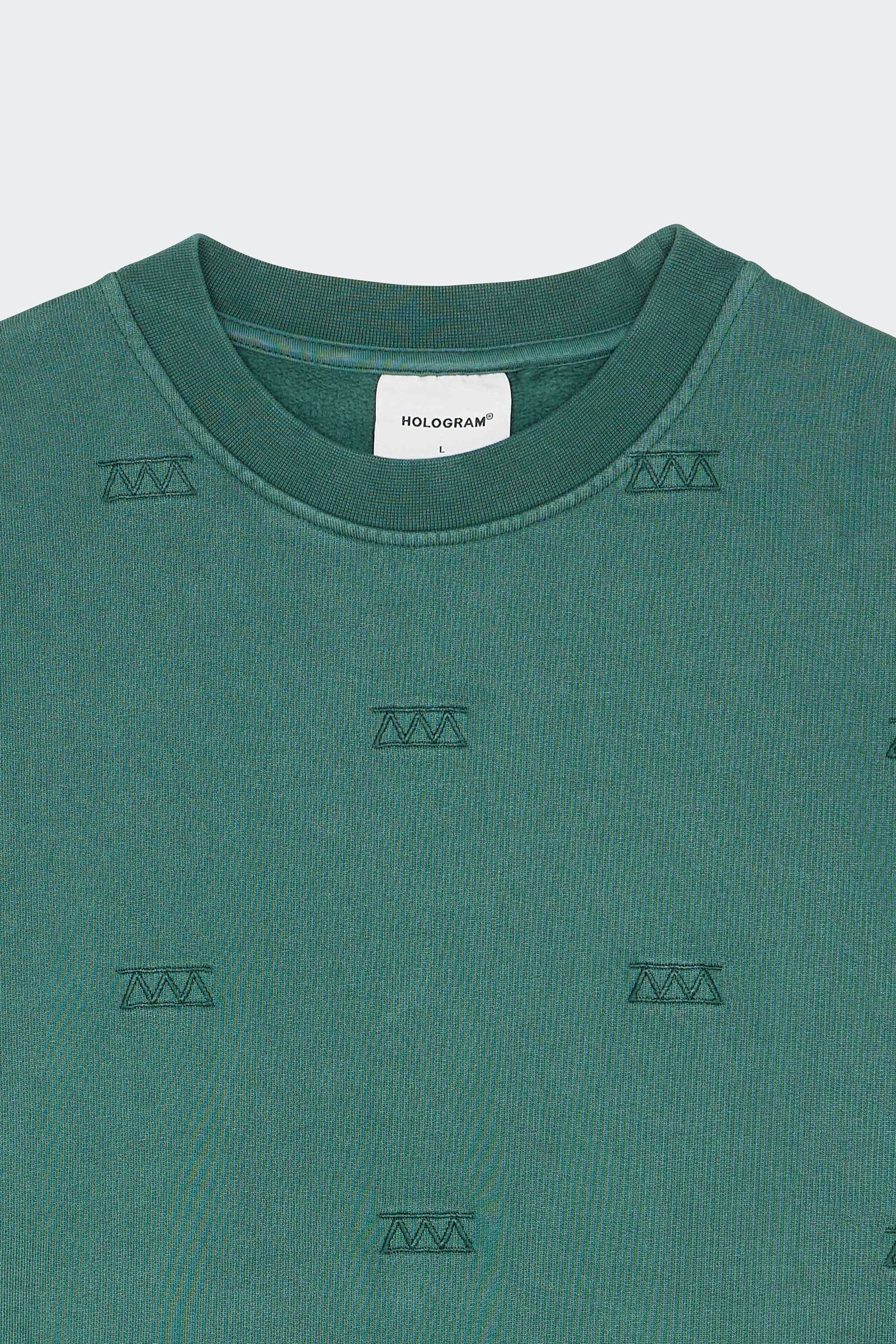 sweatshirt | Green by HOLOGRAM sweatshirt Green