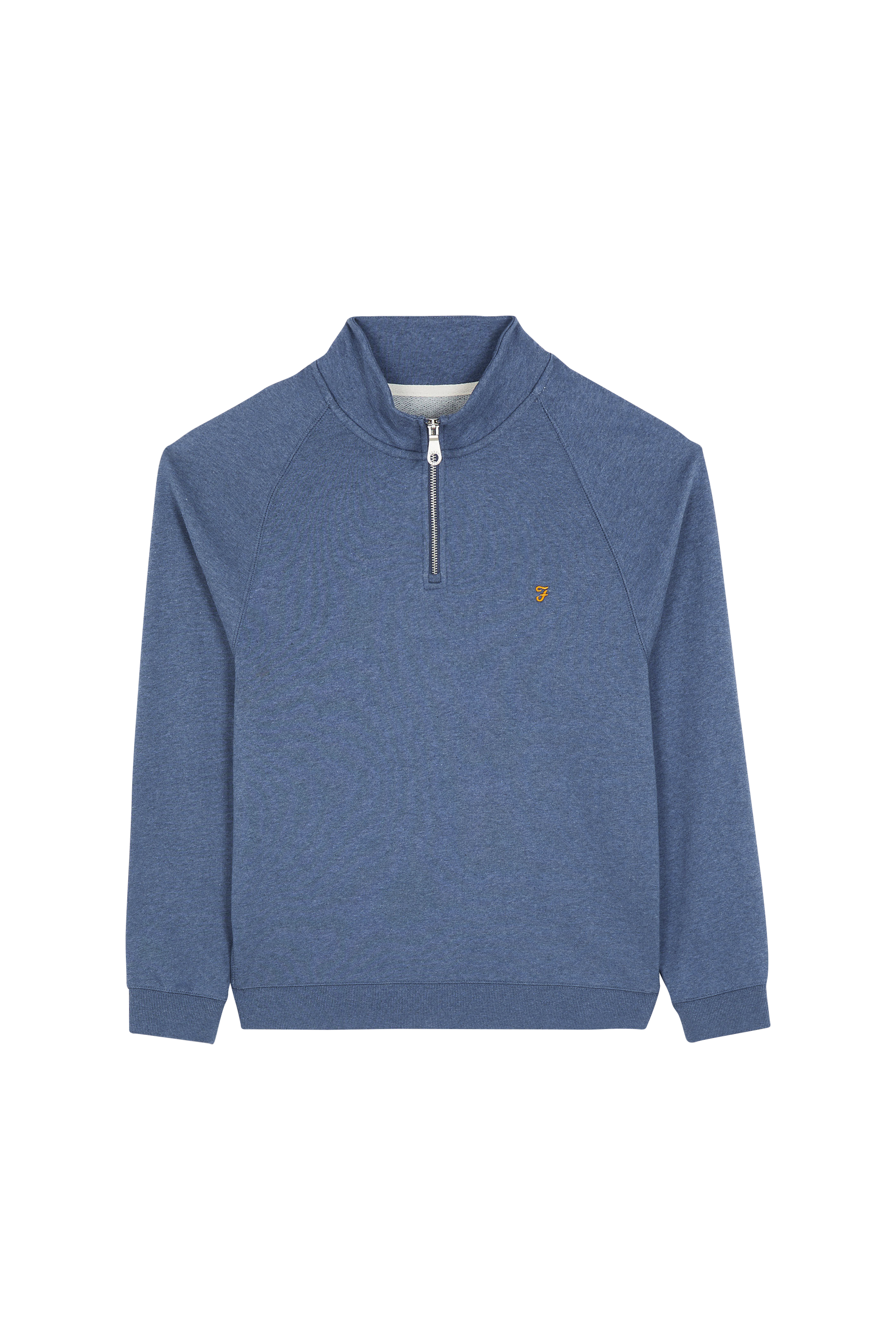 Slim-fit zip-up tracksuit top  Blue