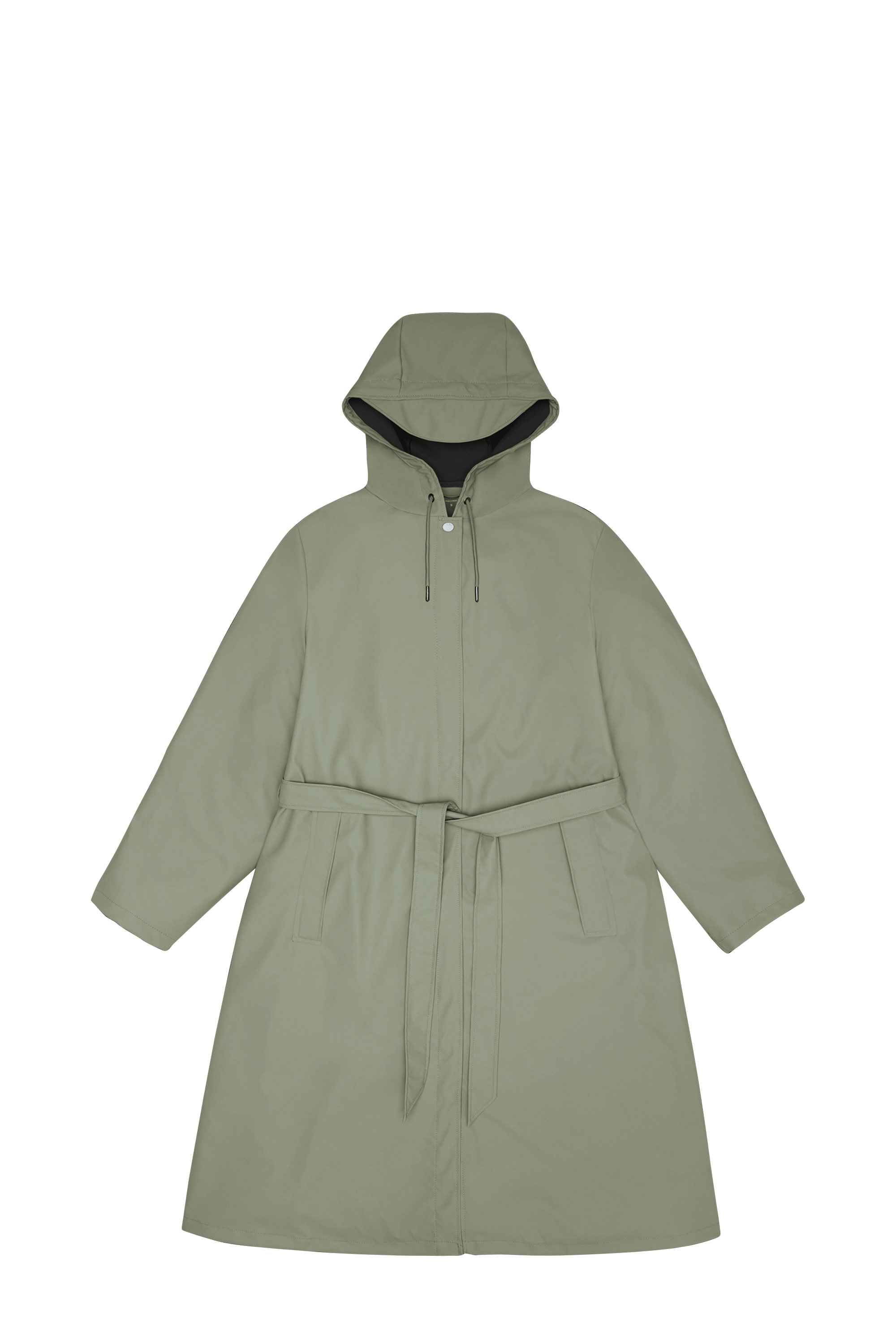 Imperméable A-line longer Sage