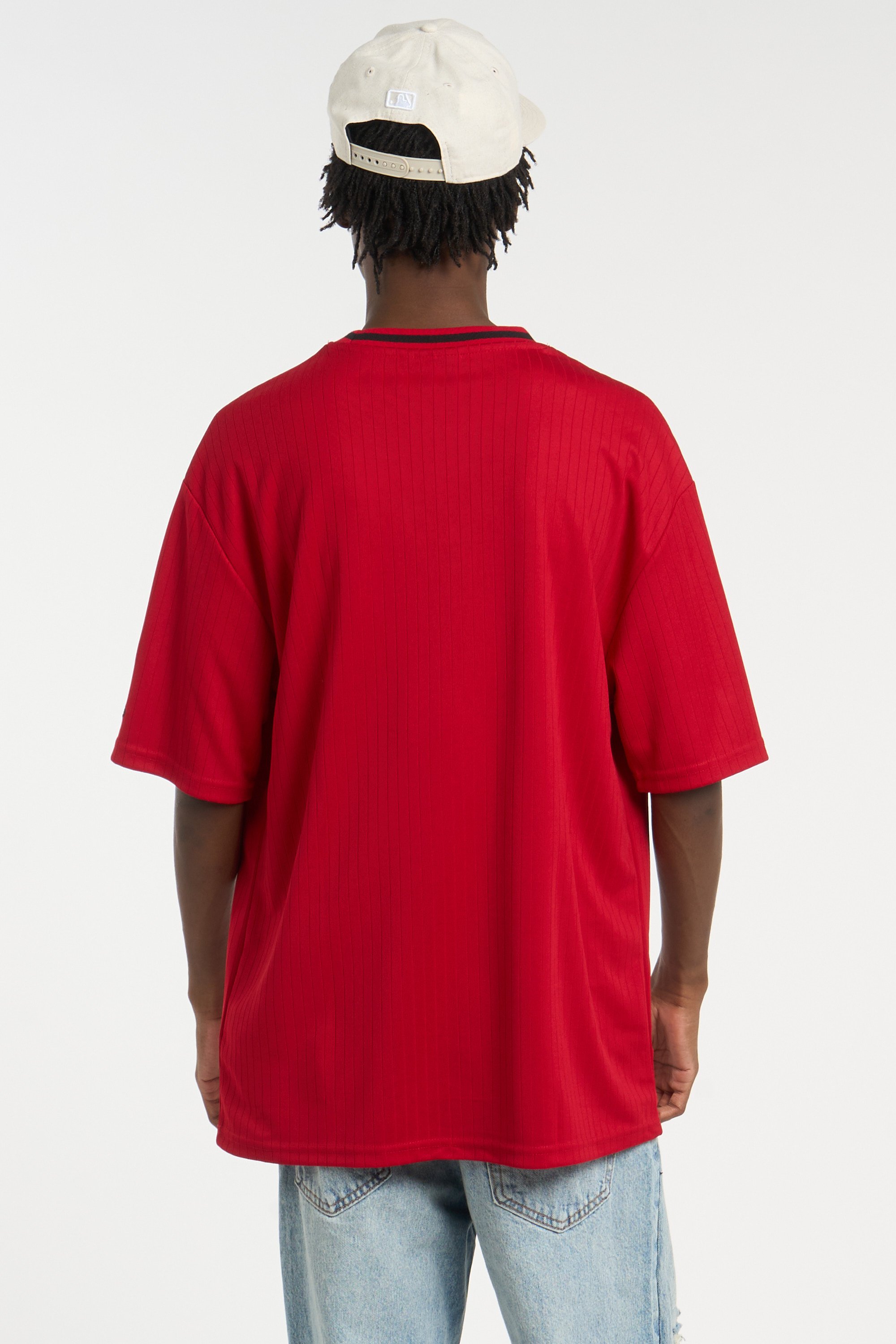 Regular-fit round-neck cotton T-shirt | White NEW ERA Men