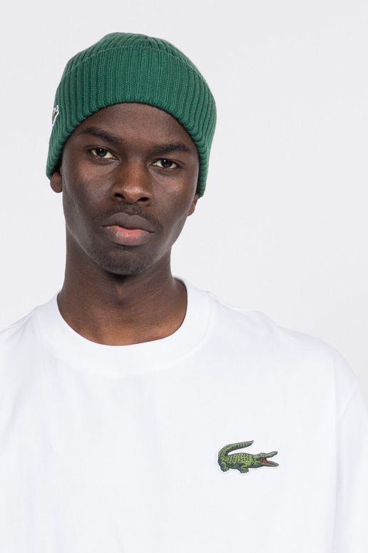 Bonnet 2024 lacoste porté