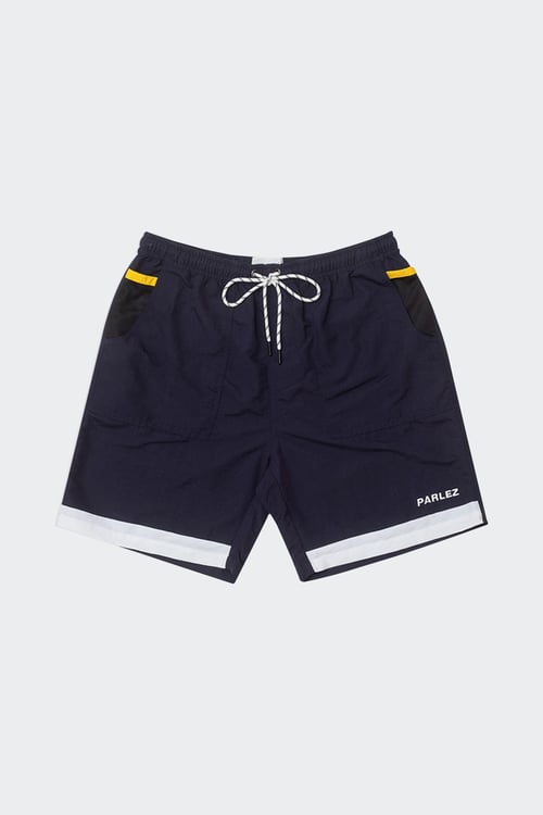 PARLEZ short Bleu