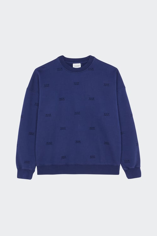 HOLOGRAM Sweatshirt Bleu