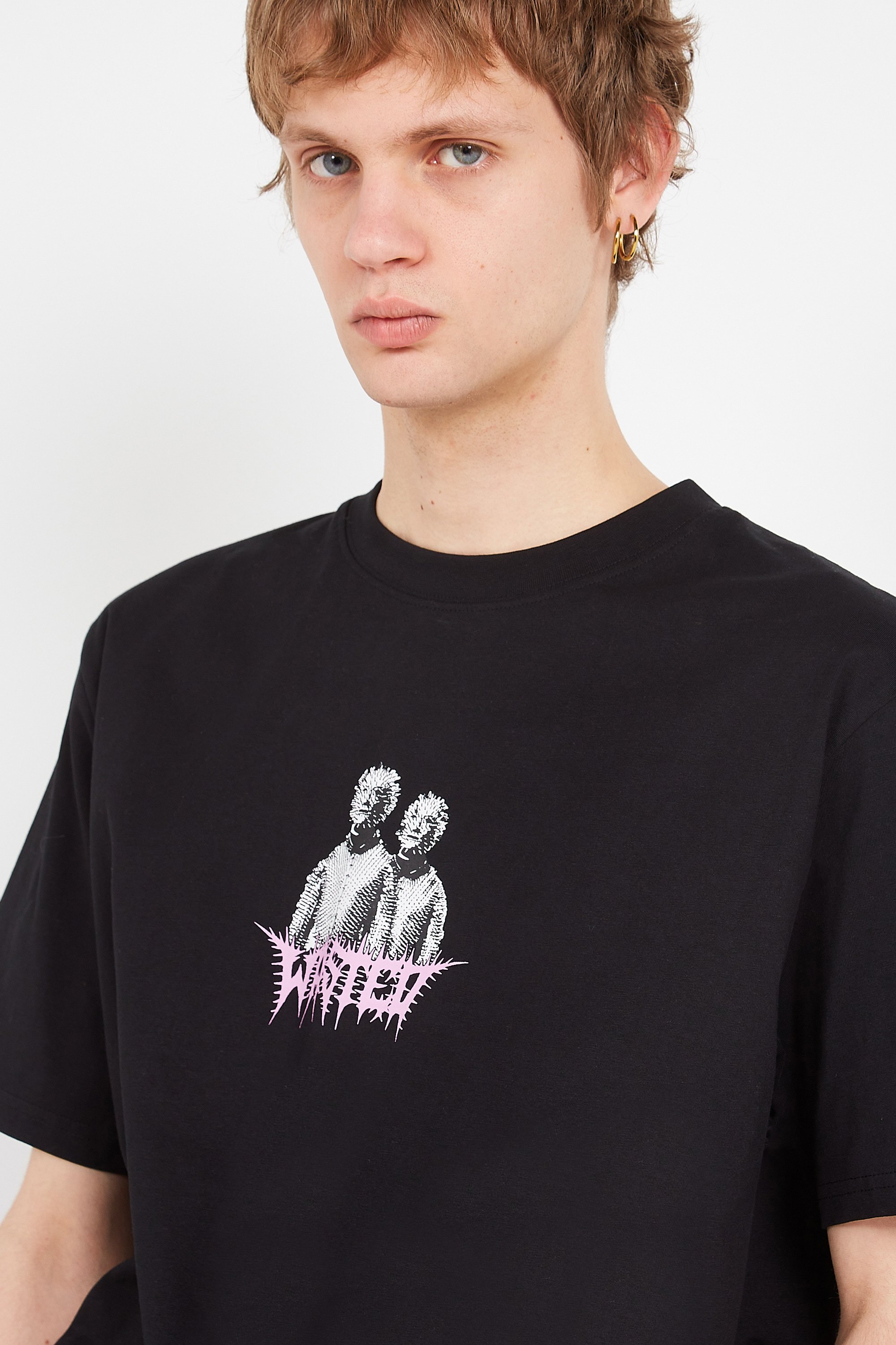 T-shirt | Noir WASTED Homme