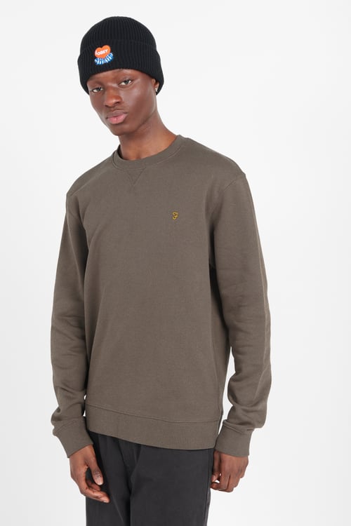 FARAH Sweatshirt Vert