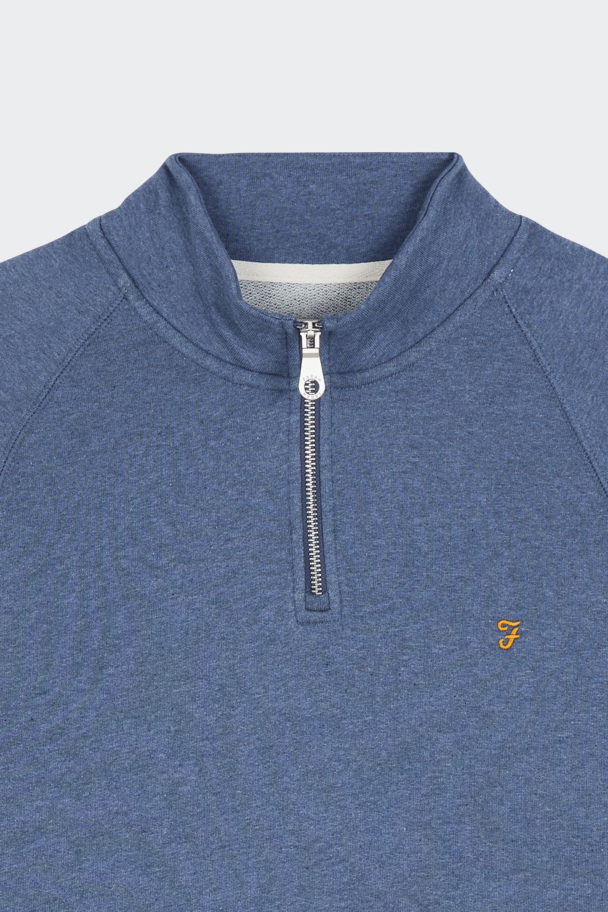 Slim-fit zip-up tracksuit top  | Blue by FARAH Slim-fit zip-up tracksuit top  Blue