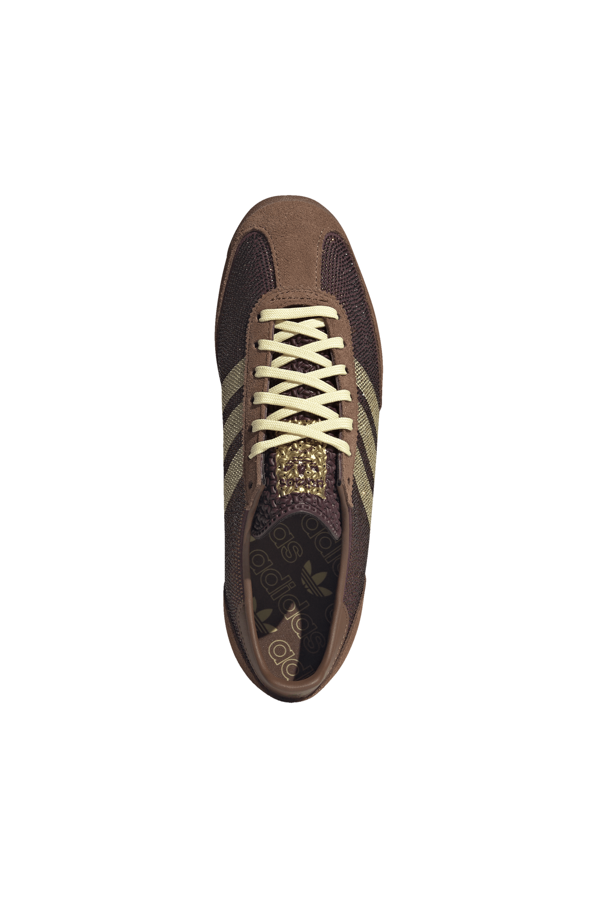 Men?s Storm 96 LO fabric and leather sneakers ADIDAS Yellow