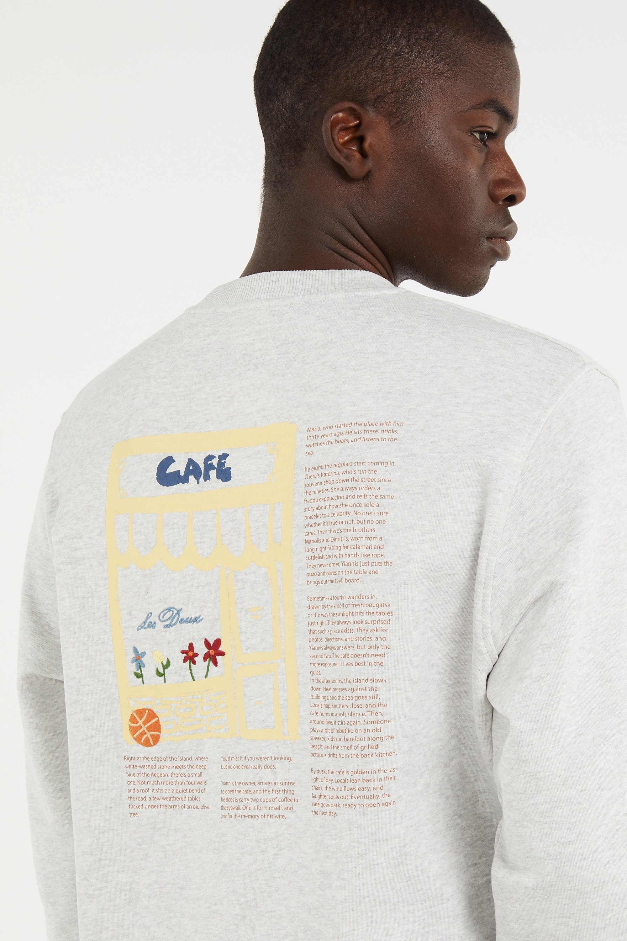 Sweatshirt | Grey LES DEUX Men