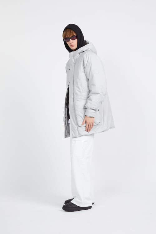 RAINS Parka Grey