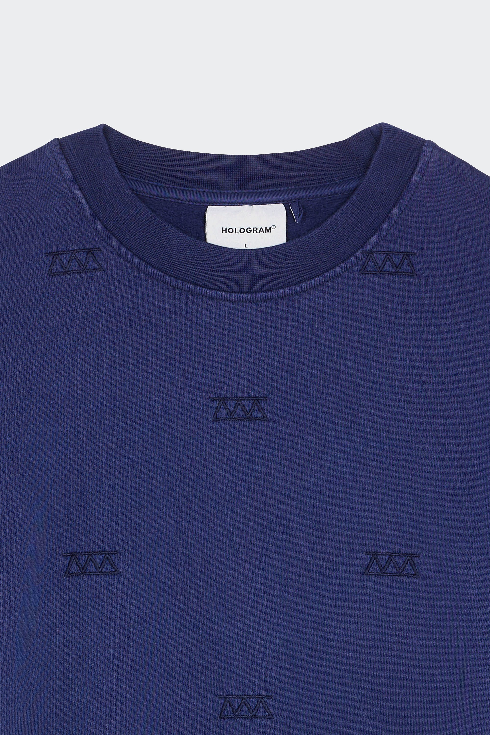 sweatshirt | Blue by HOLOGRAM sweatshirt Blue
