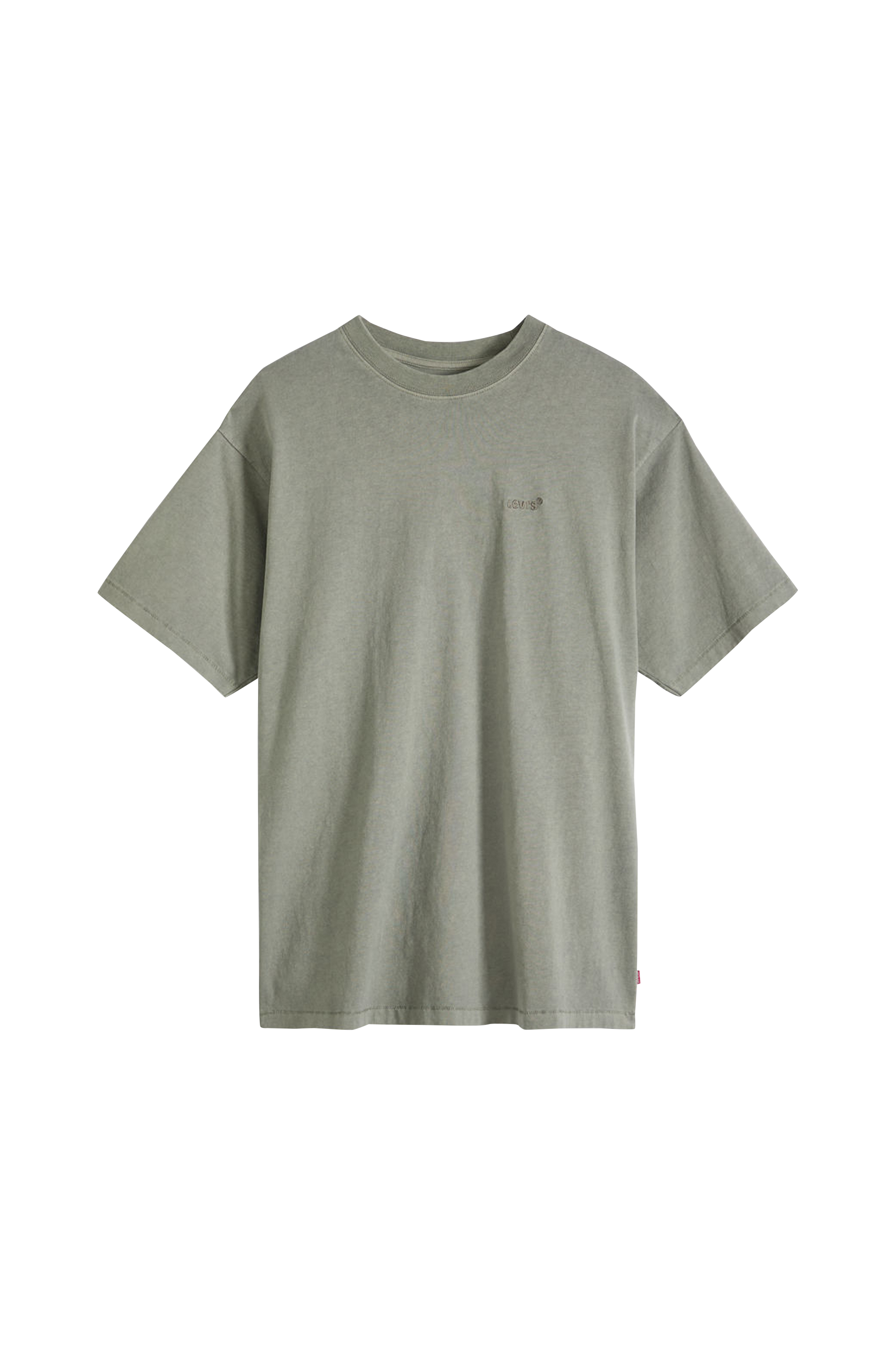 Regular-fit round-neck cotton T-shirt RED TAB VINTAGE TEE Garment dy