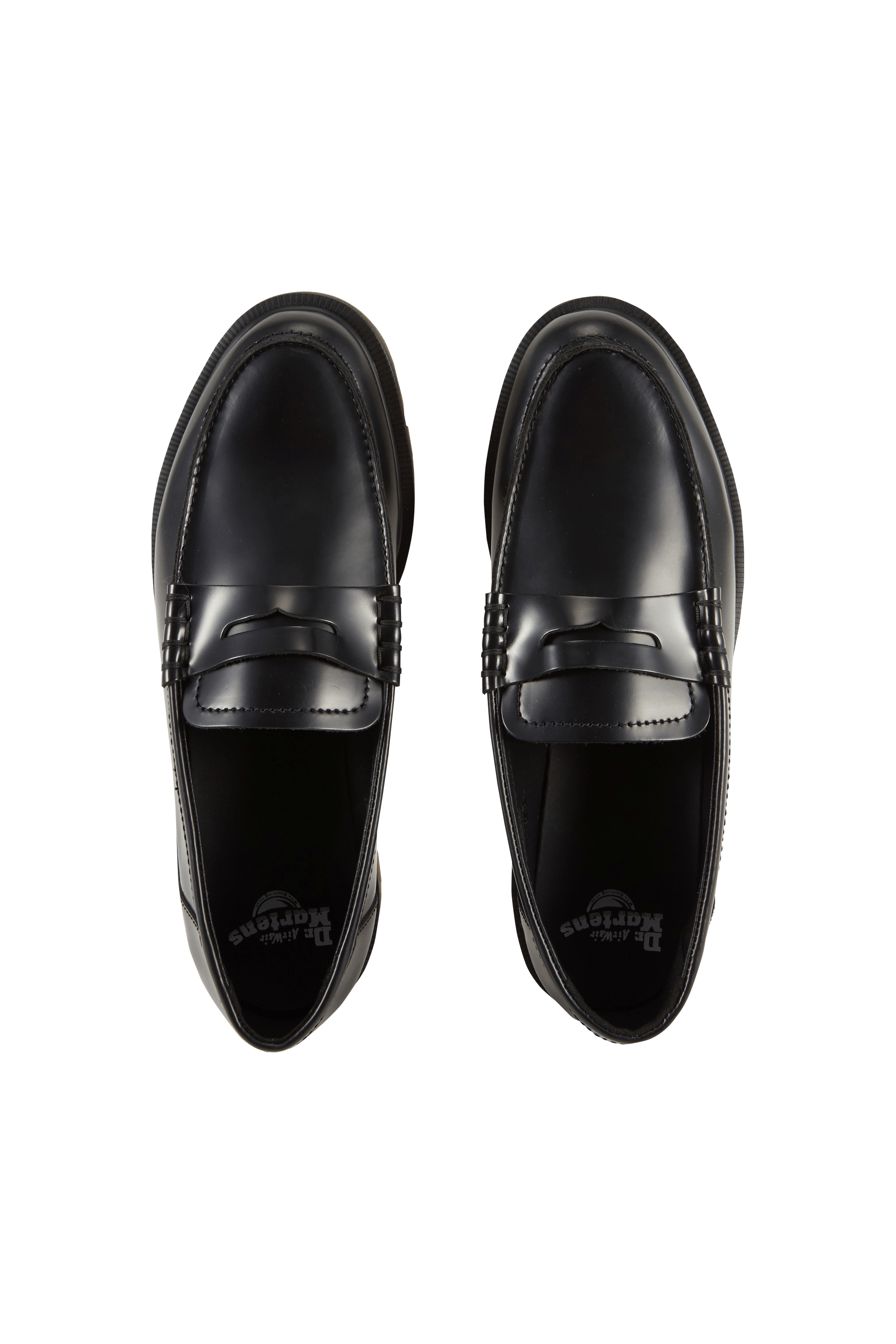 Mocassins en cuir DR. MARTENS Noir