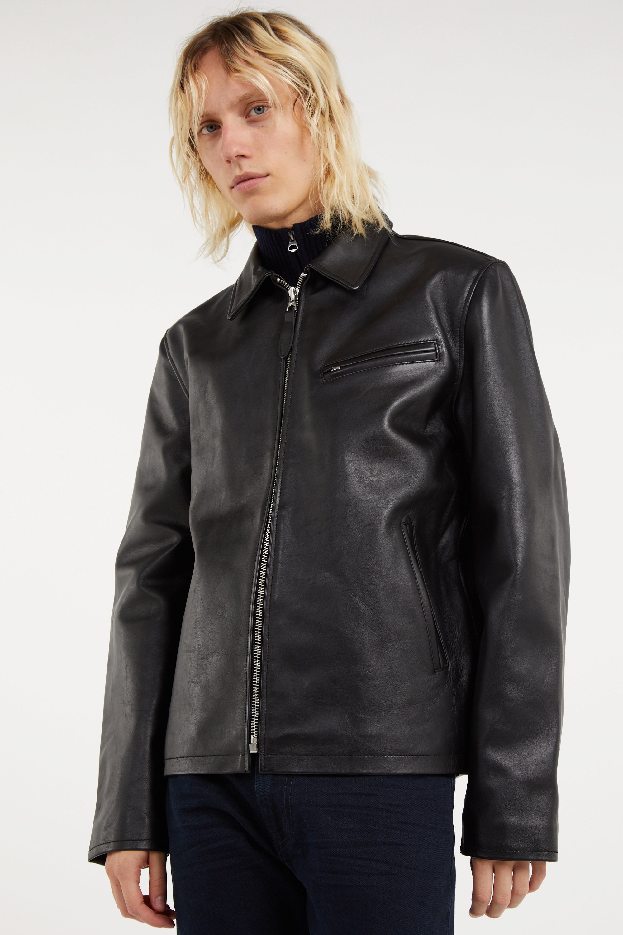 Jacket | Black SCHOTT Men
