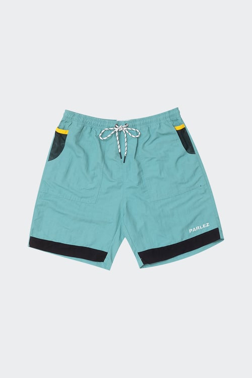 PARLEZ short Bleu