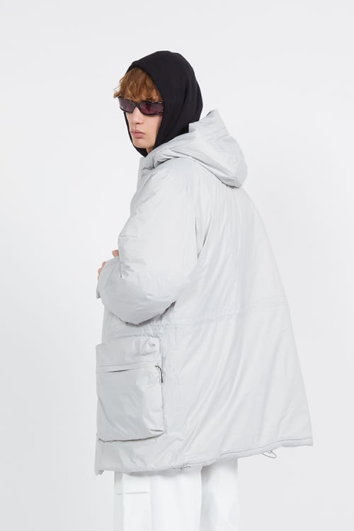 RAINS Parka Grey
