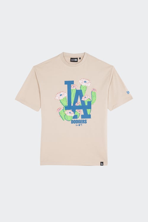 NEW ERA T-shirt Beige