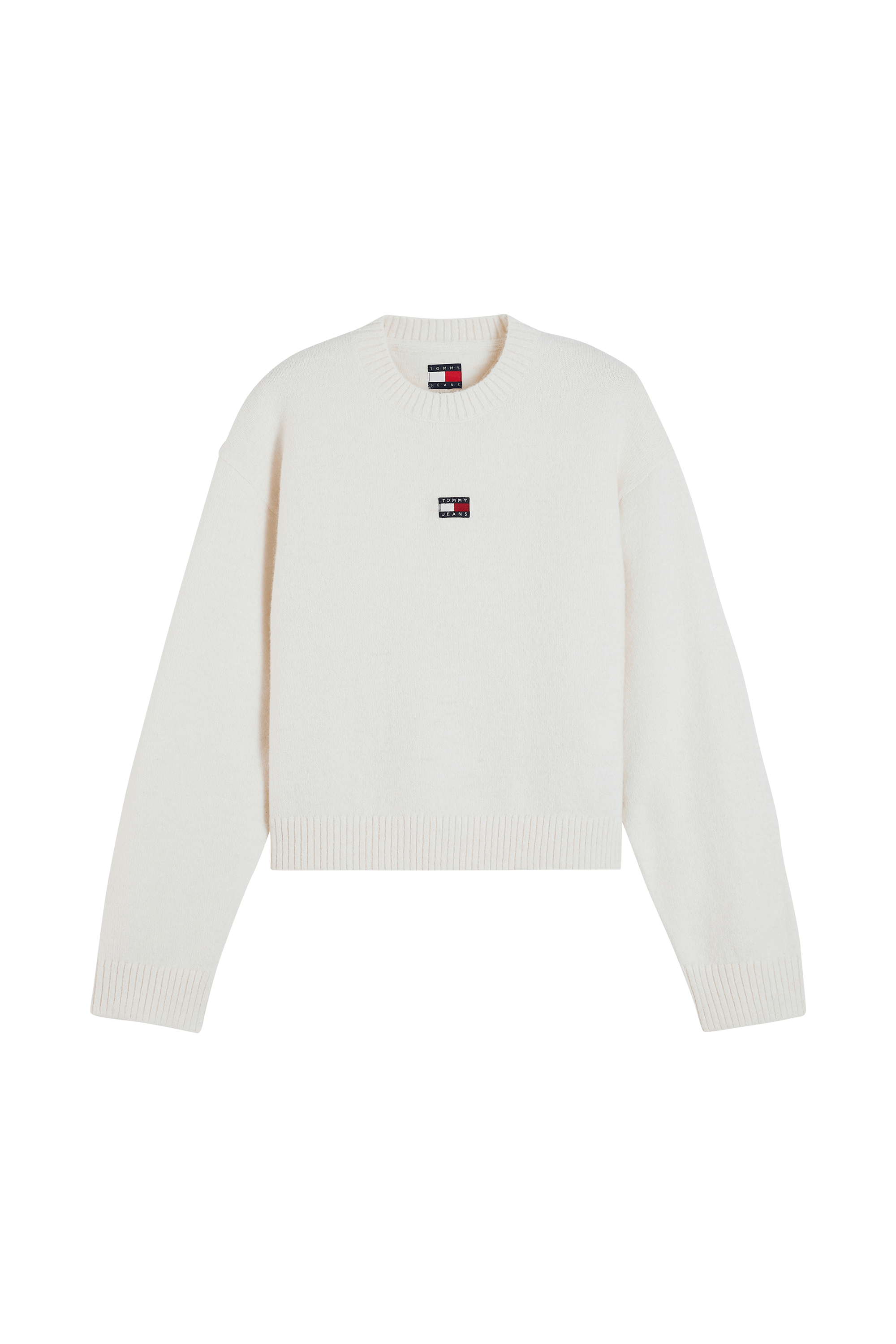 Sweater FLUFFY BADGE Off white