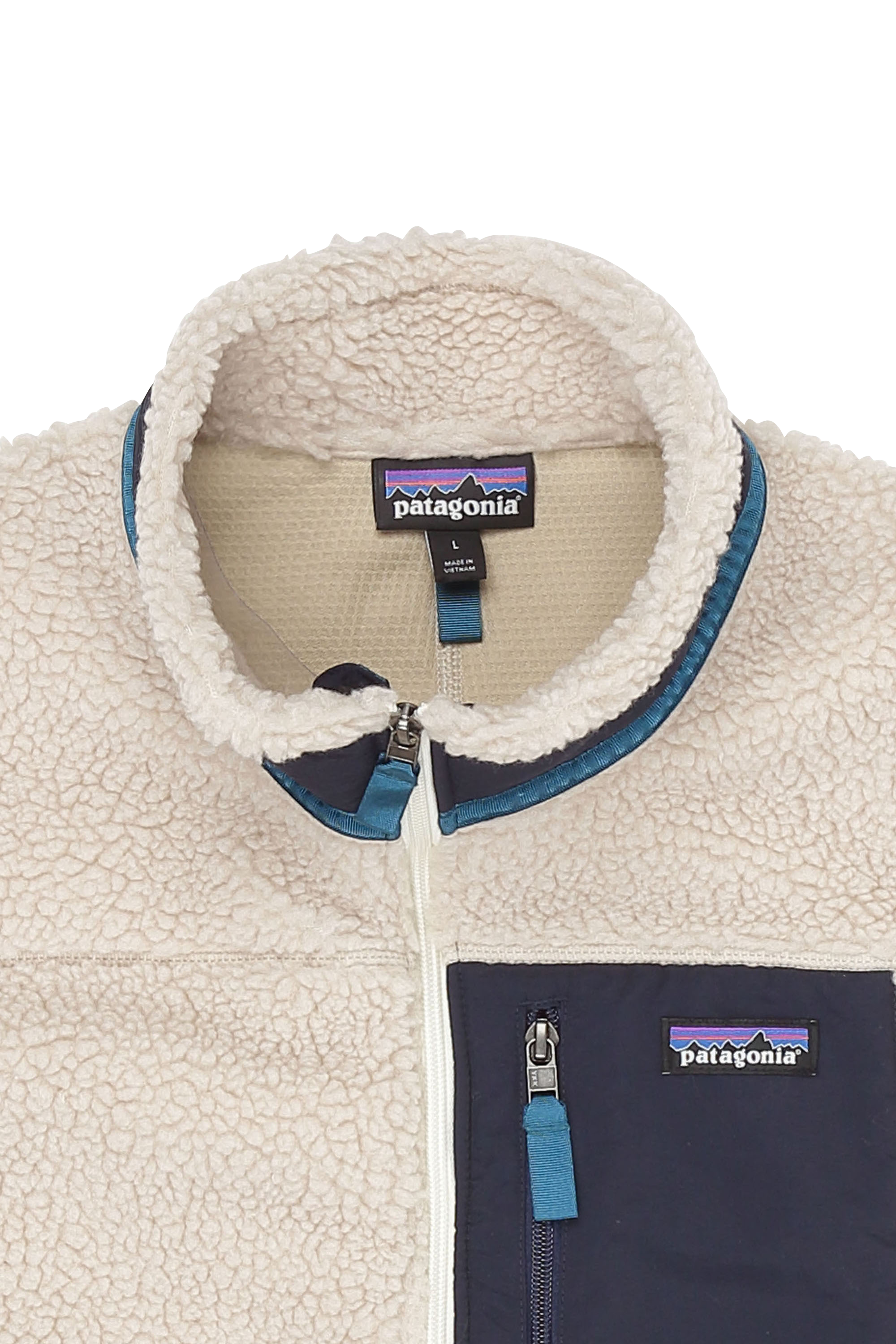 Gilet sans manches en sherpa PATAGONIA Beige