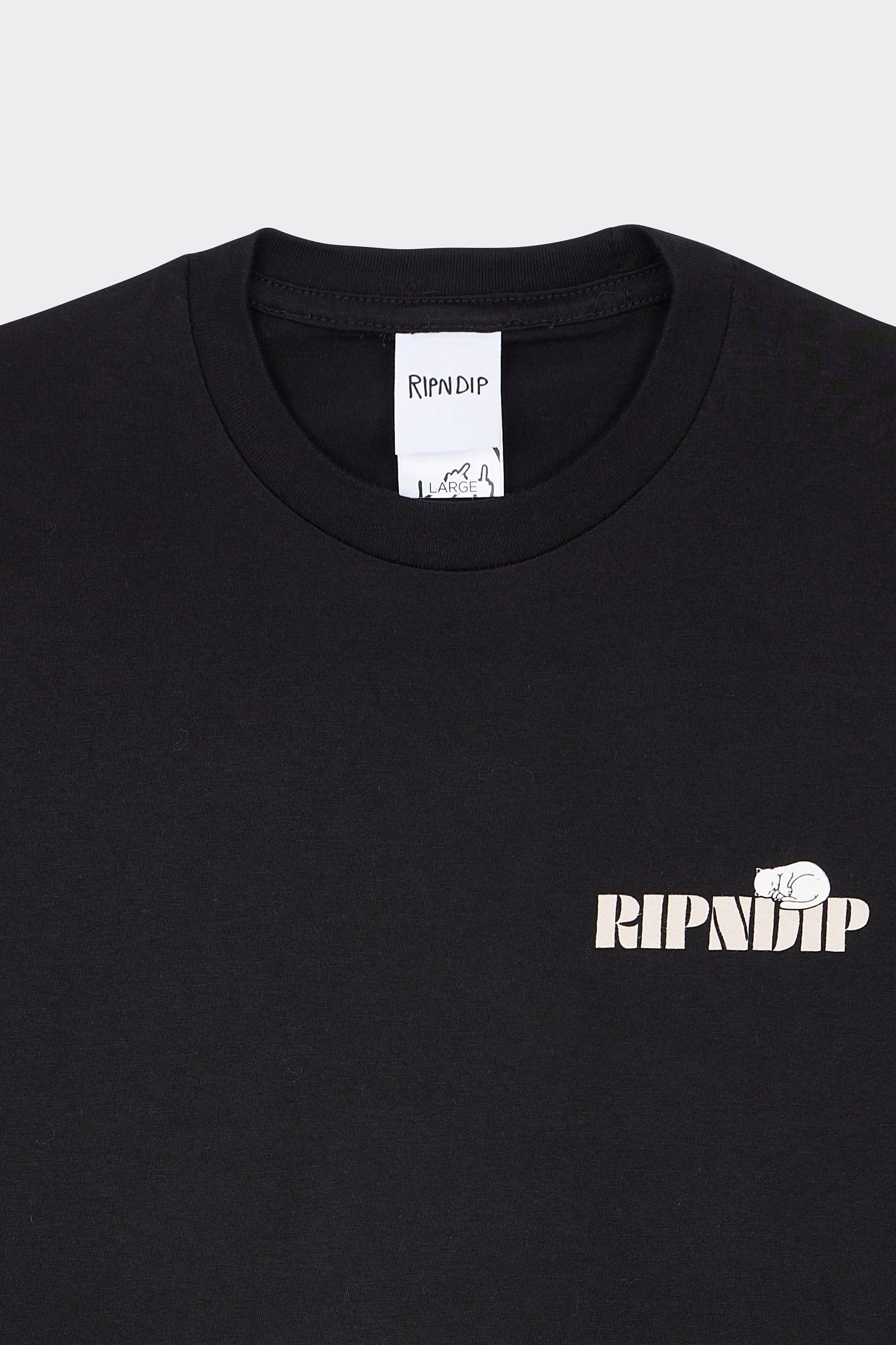 T-shirt | Black by RIPNDIP T-shirt Black