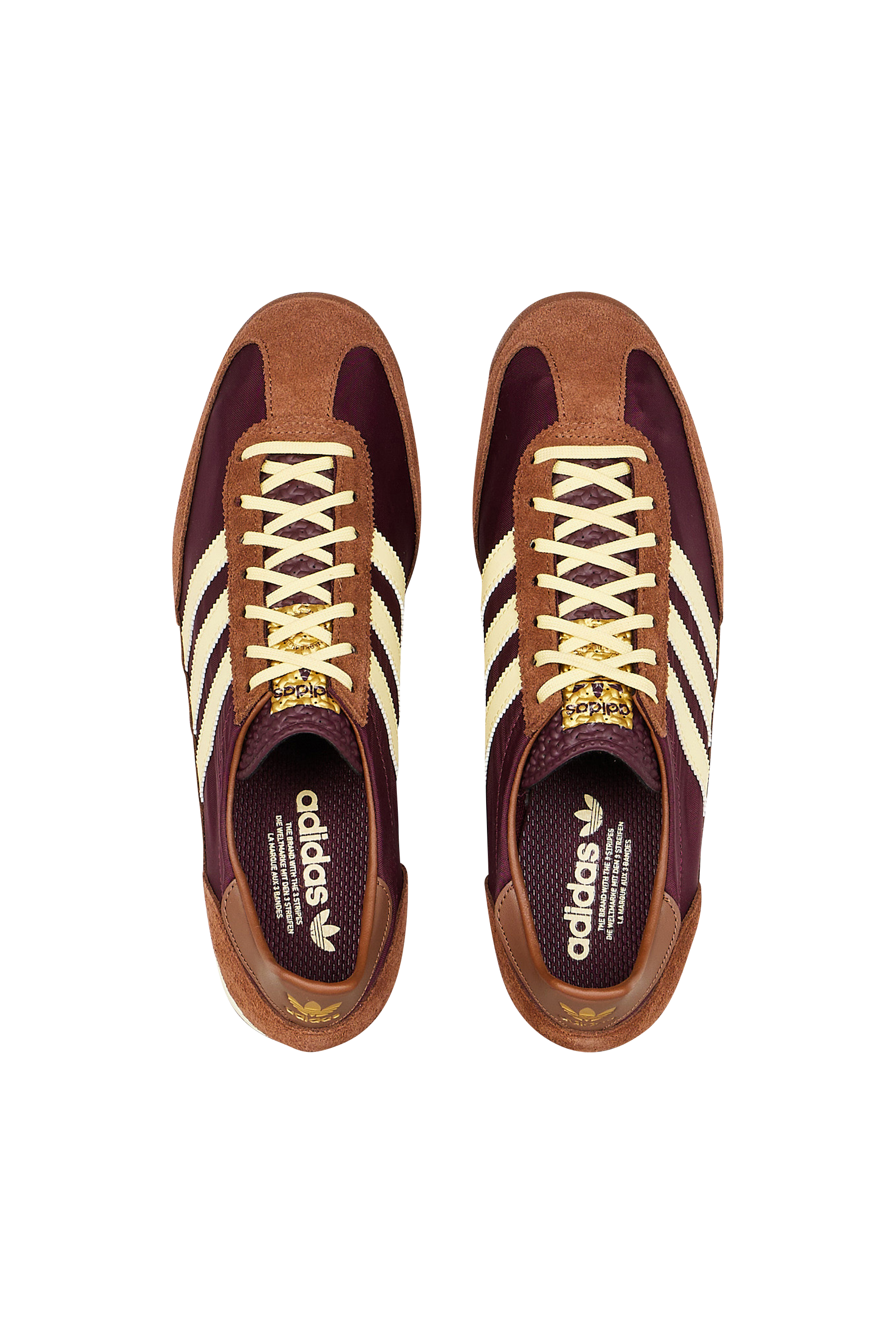 Baskets Basses ADIDAS Marron