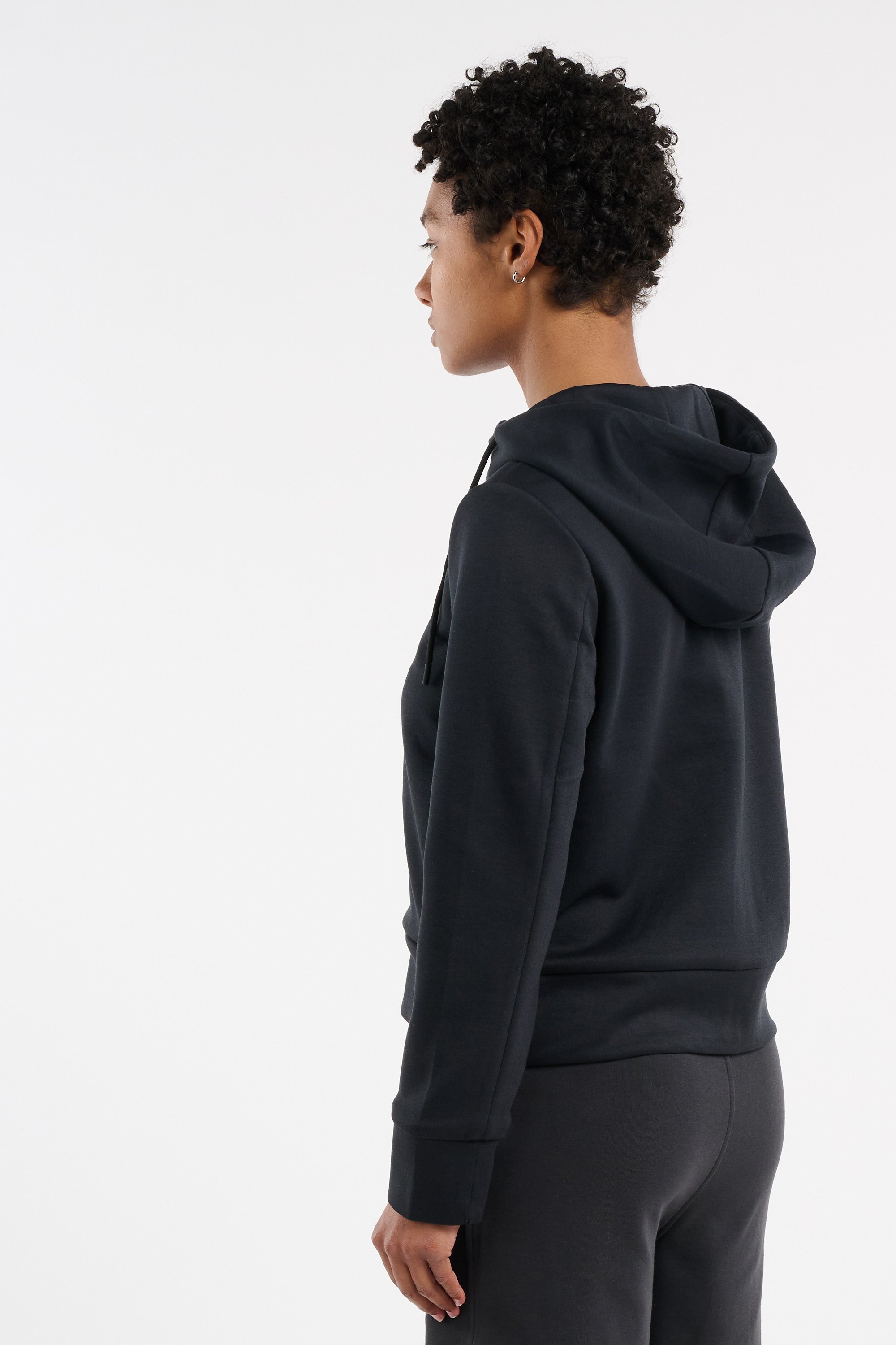 Hoodie zippée Noir