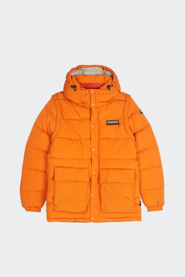 Doudoune Orange Napapijri Homme Citadium