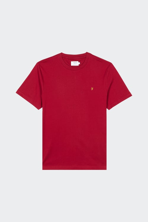 FARAH T-shirt Rouge
