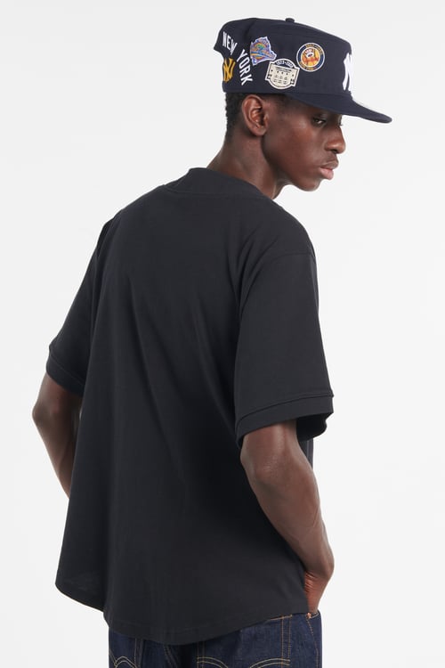 NEW ERA Chemise de baseball Noir