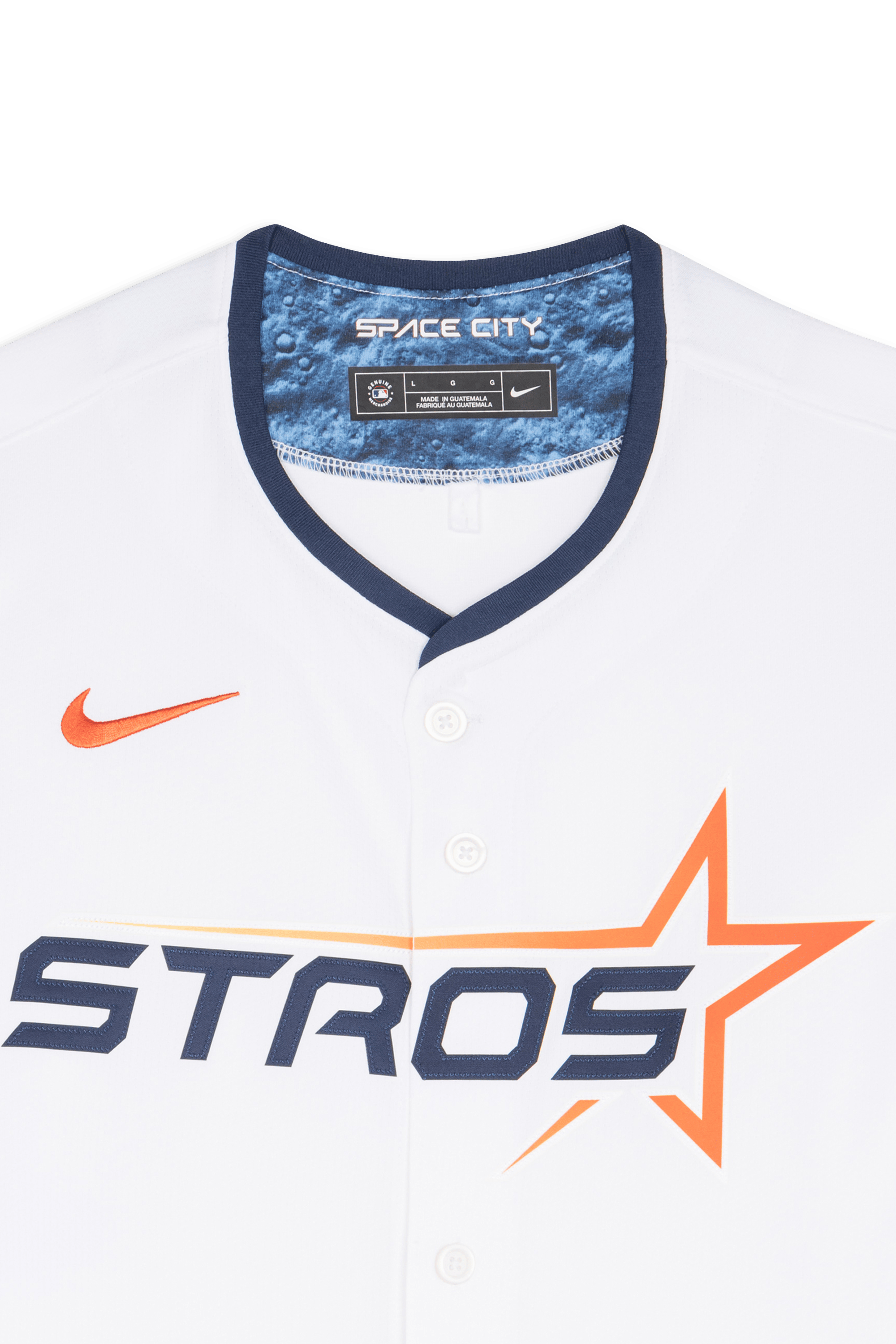 Jersey manches courtes sérigraphié Blanc