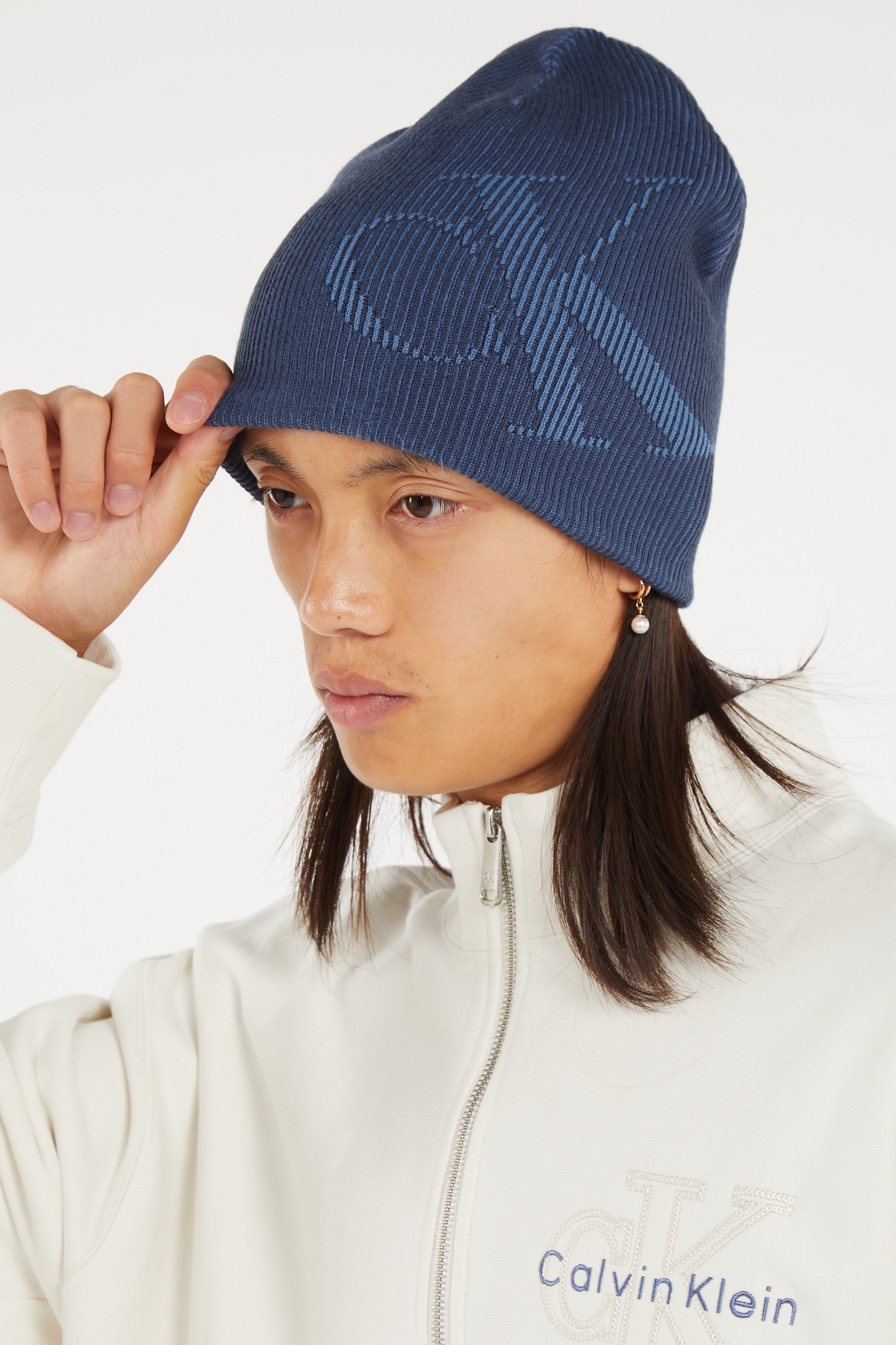 Bonnet CALVIN KLEIN Bleu