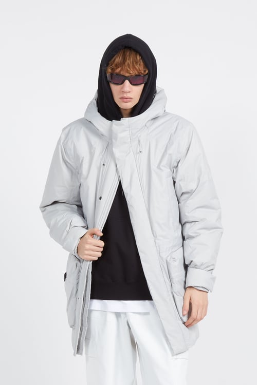 RAINS Parka Grey