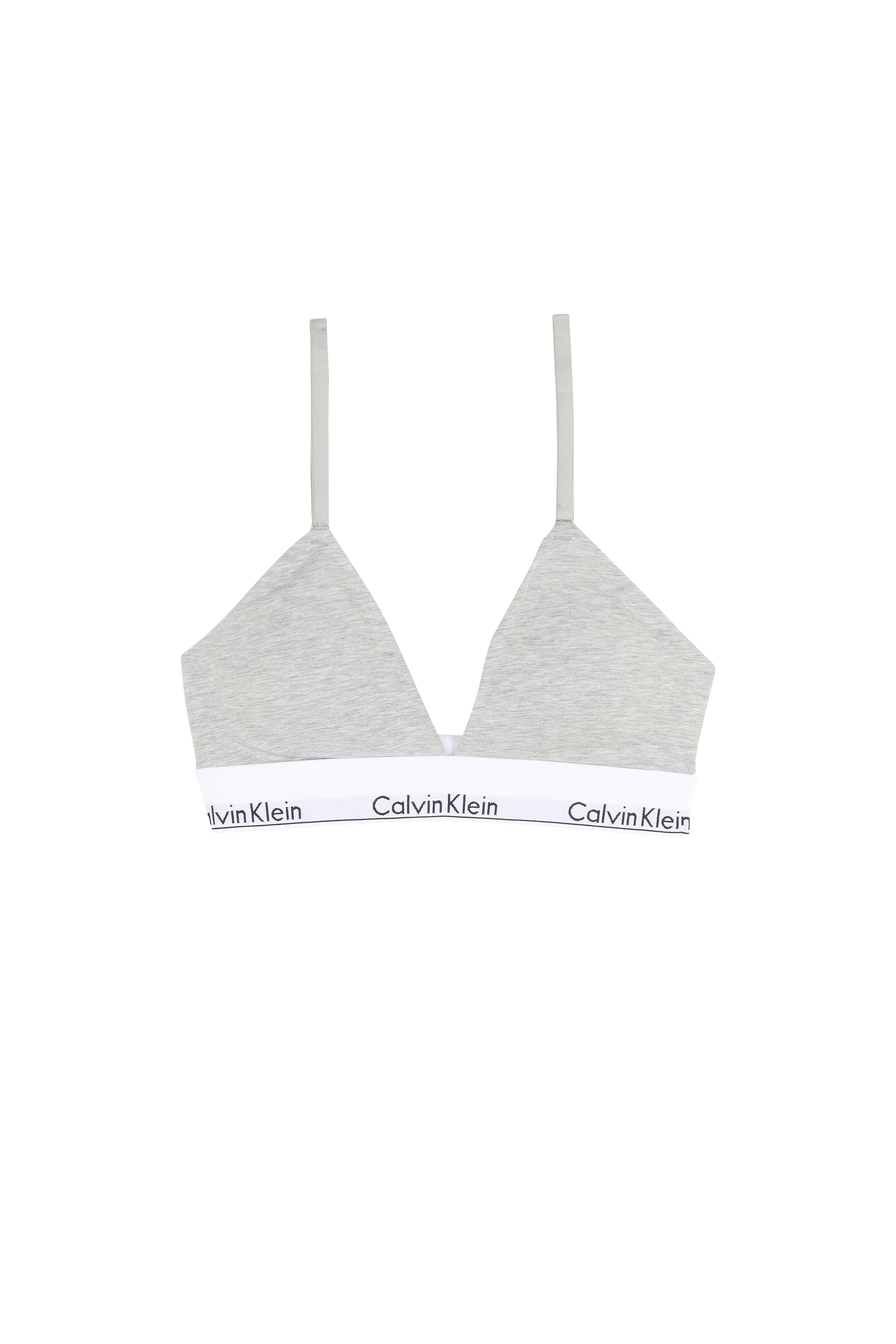 Triangle bra Grey