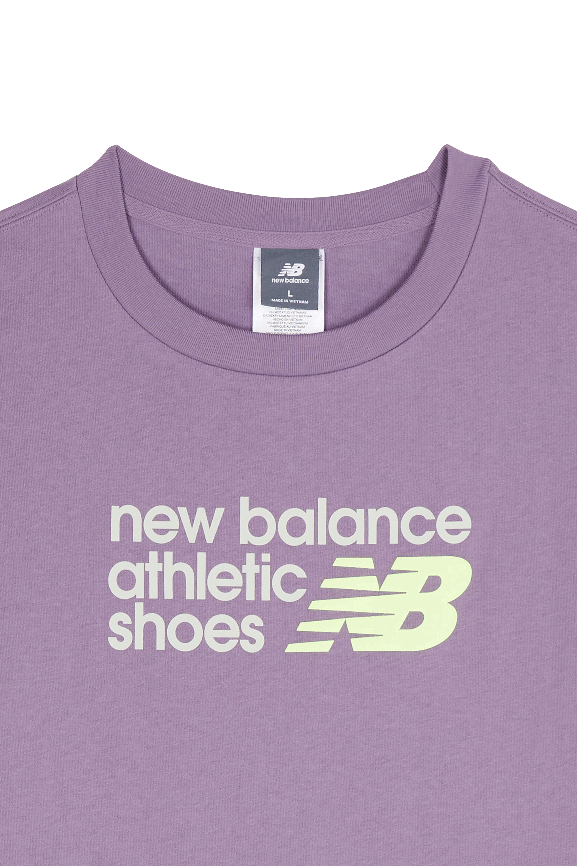 T-shirt NEW BALANCE Violet