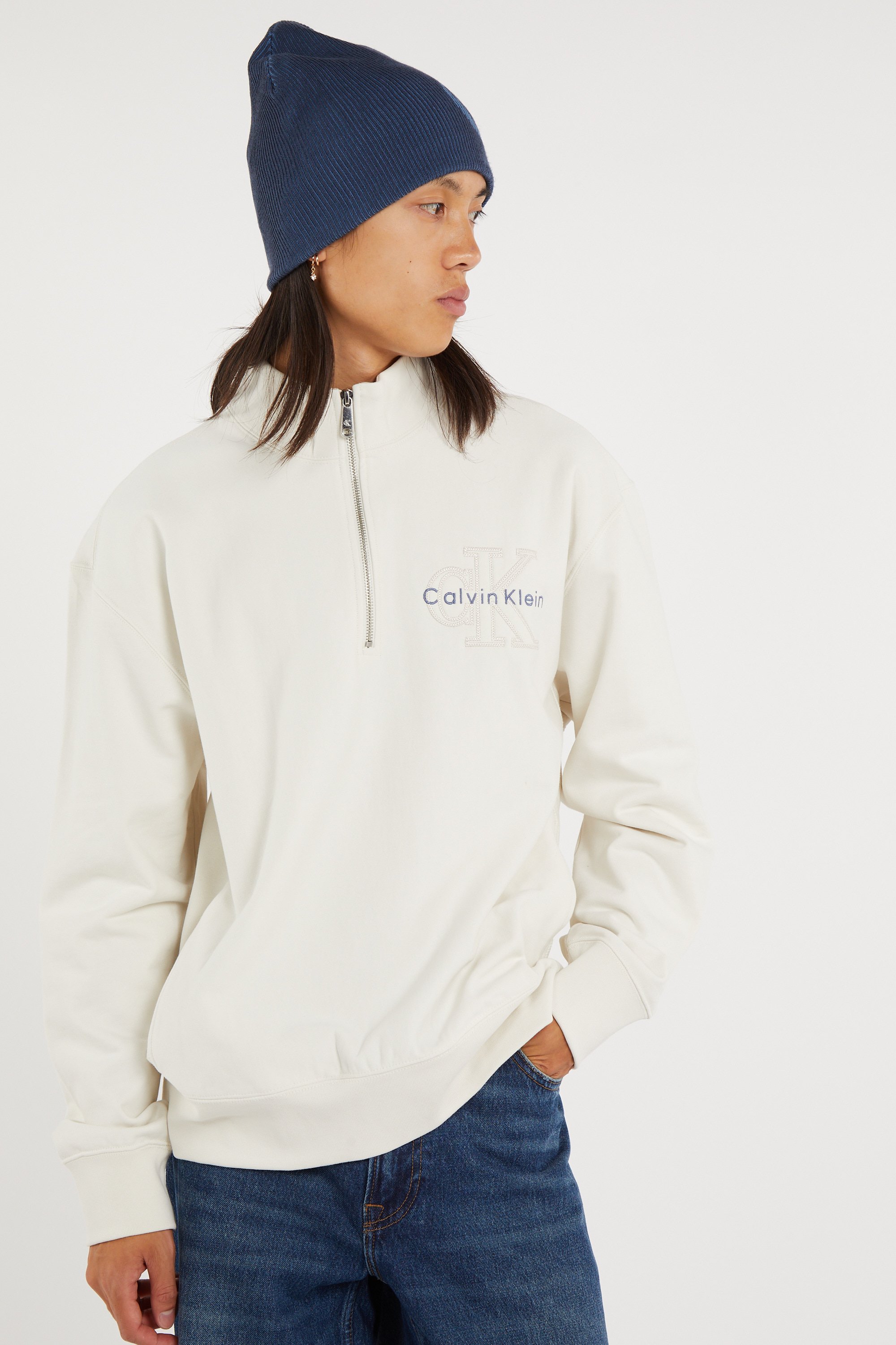 Pull | Blanc CALVIN KLEIN Homme
