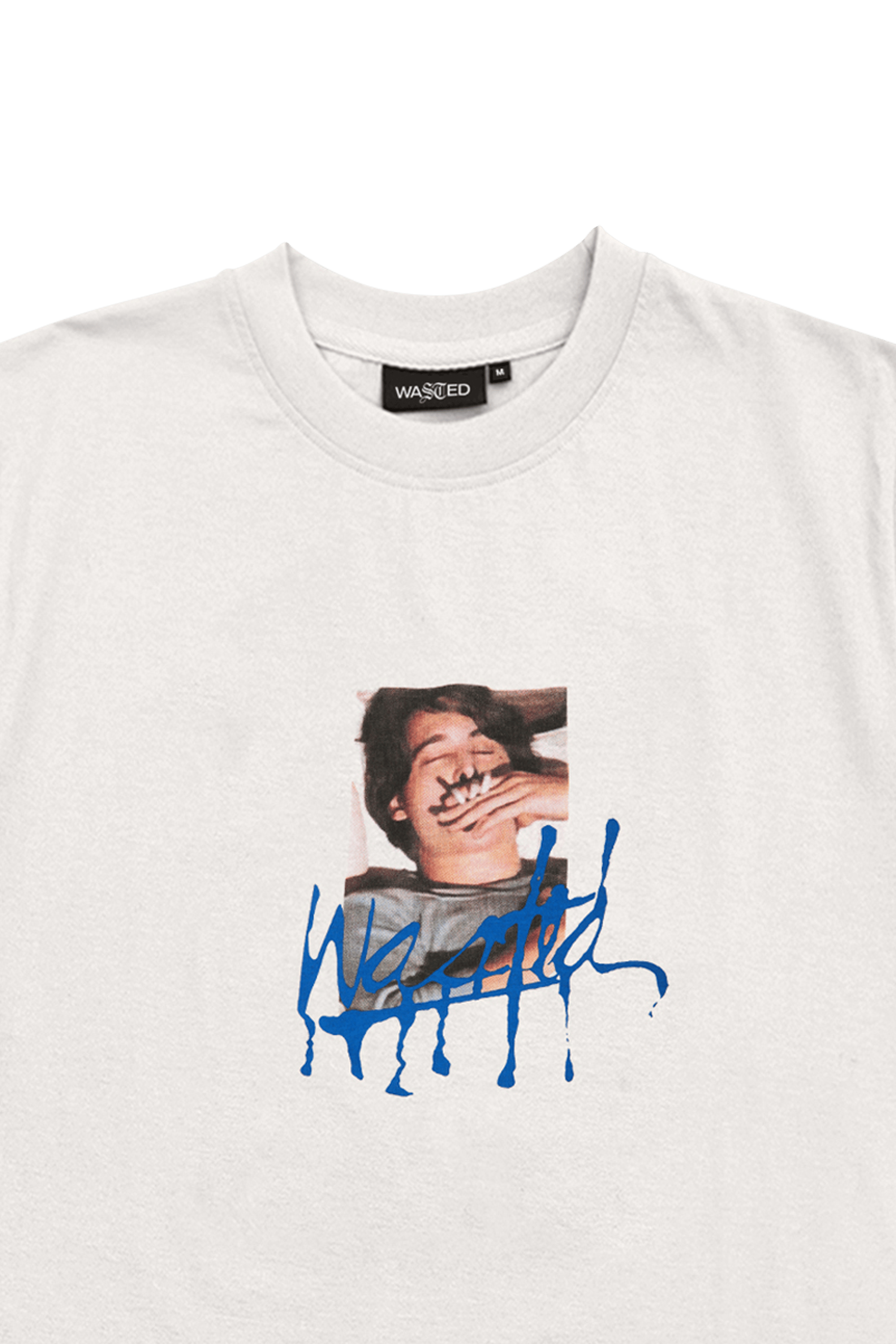 T-shirt WASTED Blanc