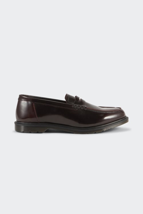 DR MARTENS - Mocassins - Taille 45 Rouge