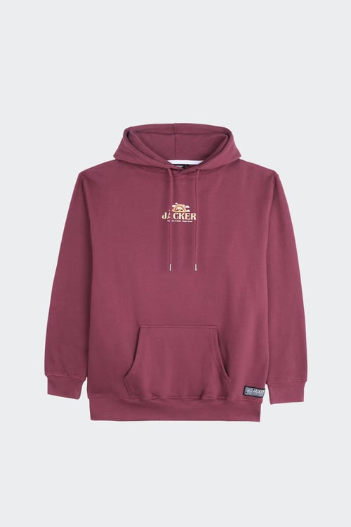 JACKER Hoodie Rouge