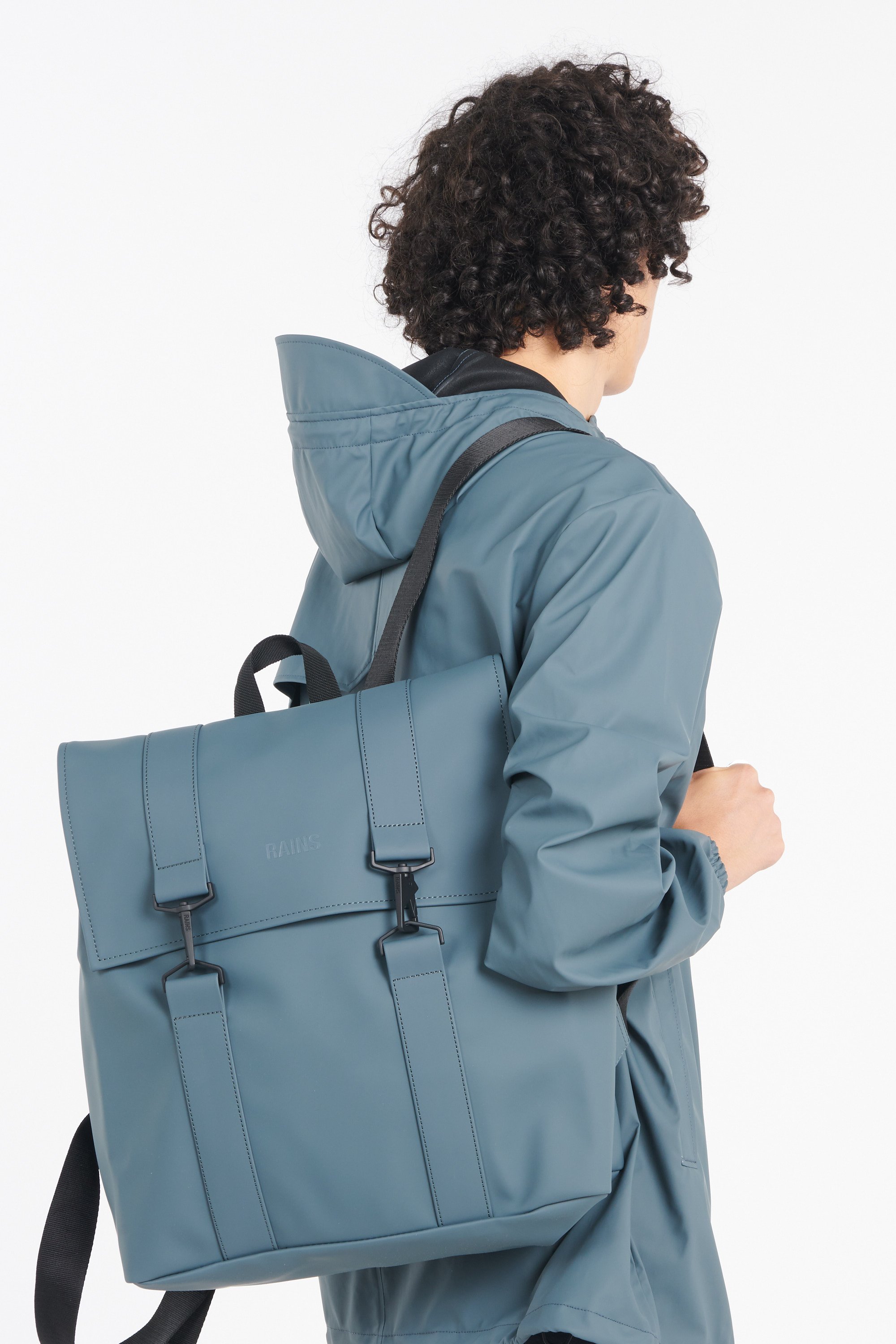 Austin backpack | Blue by RAINS Austin backpack Blue